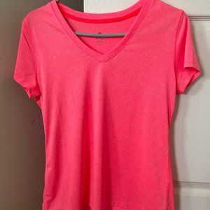 Women's Dry Fit V Neck T-shirt